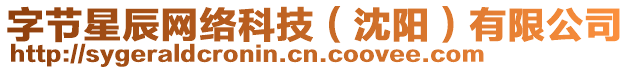 字節(jié)星辰網(wǎng)絡科技（沈陽）有限公司