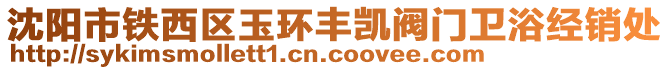 沈陽市鐵西區(qū)玉環(huán)豐凱閥門衛(wèi)浴經(jīng)銷處