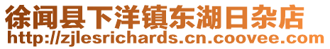 徐聞縣下洋鎮東湖日雜店