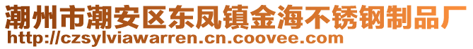 潮州市潮安區東鳳鎮金海不銹鋼制品廠