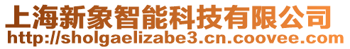 上海新象智能科技有限公司