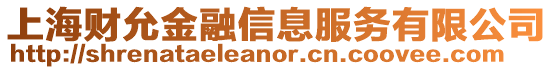 上海財允金融信息服務有限公司