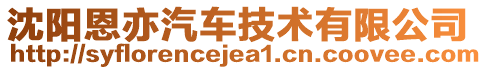 沈陽恩亦汽車技術有限公司