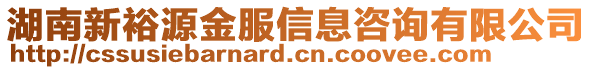 湖南新裕源金服信息咨詢有限公司
