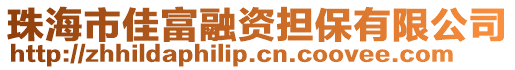 珠海市佳富融資擔保有限公司
