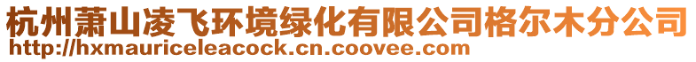 杭州蕭山凌飛環境綠化有限公司格爾木分公司