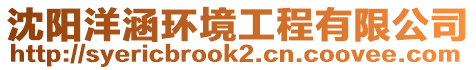 沈陽(yáng)洋涵環(huán)境工程有限公司