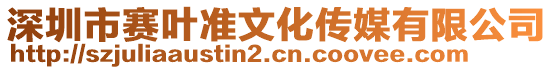 深圳市賽葉準(zhǔn)文化傳媒有限公司