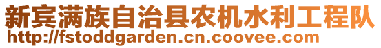 新賓滿族自治縣農(nóng)機(jī)水利工程隊(duì)