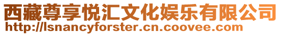 西藏尊享悅匯文化娛樂有限公司