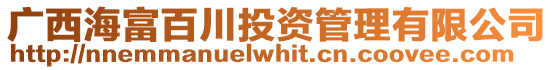 廣西海富百川投資管理有限公司