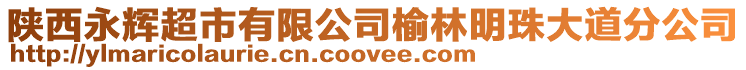 陜西永輝超市有限公司榆林明珠大道分公司