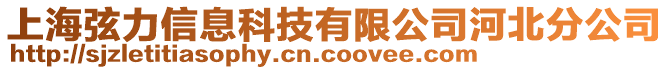 上海弦力信息科技有限公司河北分公司