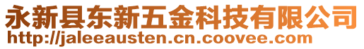 永新縣東新五金科技有限公司