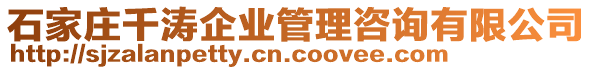 石家莊千濤企業(yè)管理咨詢有限公司