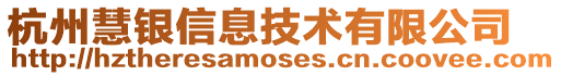 杭州慧銀信息技術有限公司