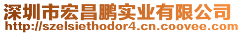 深圳市宏昌鵬實業有限公司