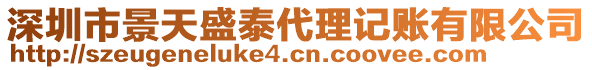 深圳市景天盛泰代理記賬有限公司
