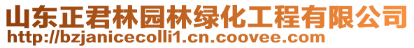 山東正君林園林綠化工程有限公司