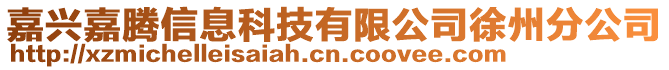 嘉興嘉騰信息科技有限公司徐州分公司