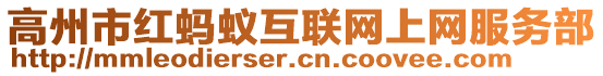 高州市紅螞蟻互聯(lián)網(wǎng)上網(wǎng)服務部