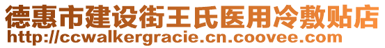 德惠市建設(shè)街王氏醫(yī)用冷敷貼店