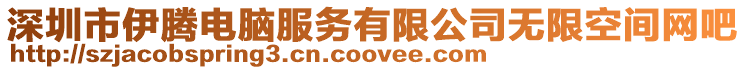 深圳市伊騰電腦服務有限公司無限空間網吧