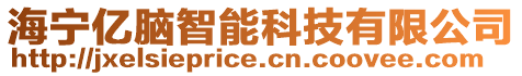 海寧億腦智能科技有限公司