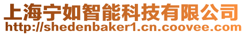 上海寧如智能科技有限公司