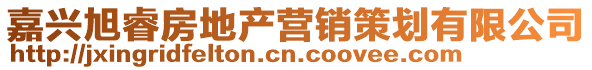 嘉興旭睿房地產(chǎn)營銷策劃有限公司