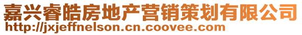嘉興睿皓房地產(chǎn)營(yíng)銷策劃有限公司