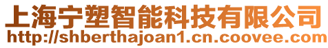 上海寧塑智能科技有限公司