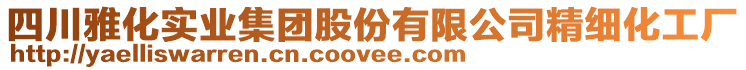 四川雅化實(shí)業(yè)集團(tuán)股份有限公司精細(xì)化工廠