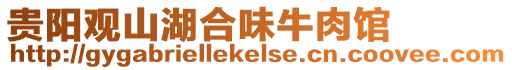 貴陽觀山湖合味牛肉館