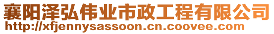 襄陽澤弘偉業(yè)市政工程有限公司