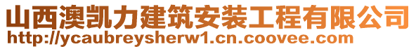 山西澳凱力建筑安裝工程有限公司