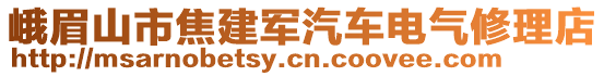 峨眉山市焦建軍汽車電氣修理店