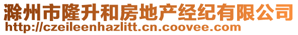 滁州市隆升和房地產經(jīng)紀有限公司