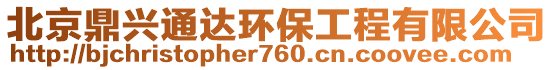 北京鼎興通達環(huán)保工程有限公司