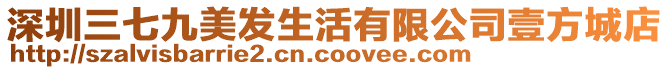 深圳三七九美發生活有限公司壹方城店
