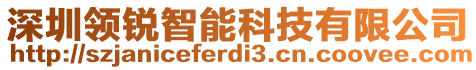 深圳領(lǐng)銳智能科技有限公司