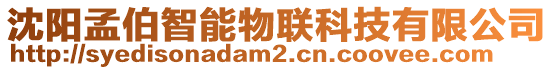 沈陽孟伯智能物聯科技有限公司
