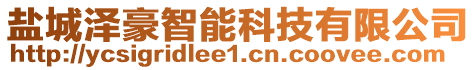 鹽城澤豪智能科技有限公司