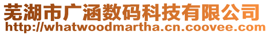 蕪湖市廣涵數(shù)碼科技有限公司