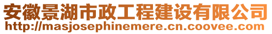 安徽景湖市政工程建設(shè)有限公司