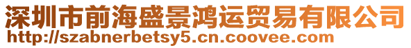 深圳市前海盛景鴻運貿易有限公司