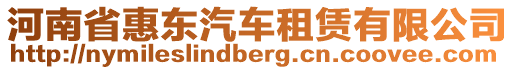 河南省惠東汽車租賃有限公司