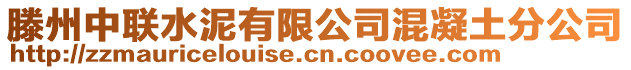 滕州中聯(lián)水泥有限公司混凝土分公司