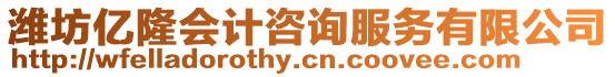 濰坊億隆會計咨詢服務有限公司