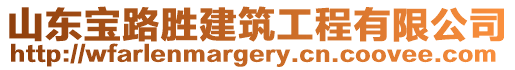 山東寶路勝建筑工程有限公司